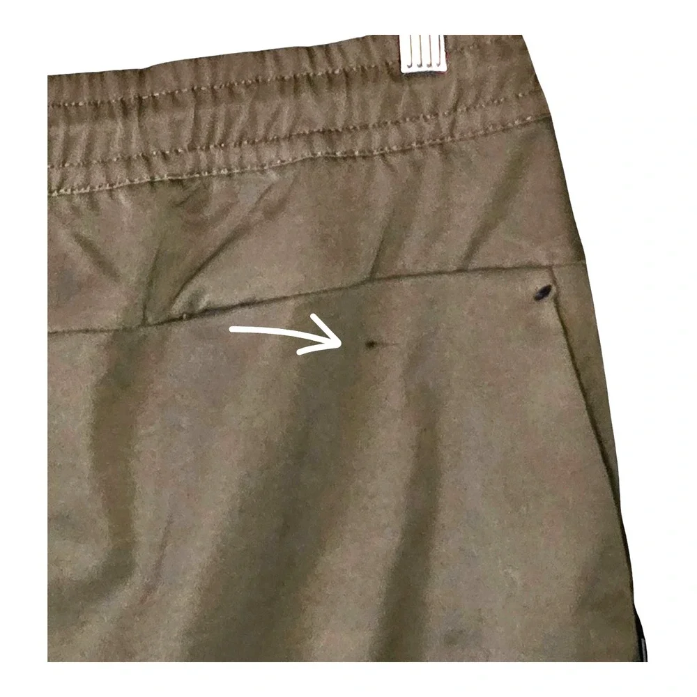 Nike Jogger Pants Mens M‎ Olive Green Bonded Woven Tech Utility